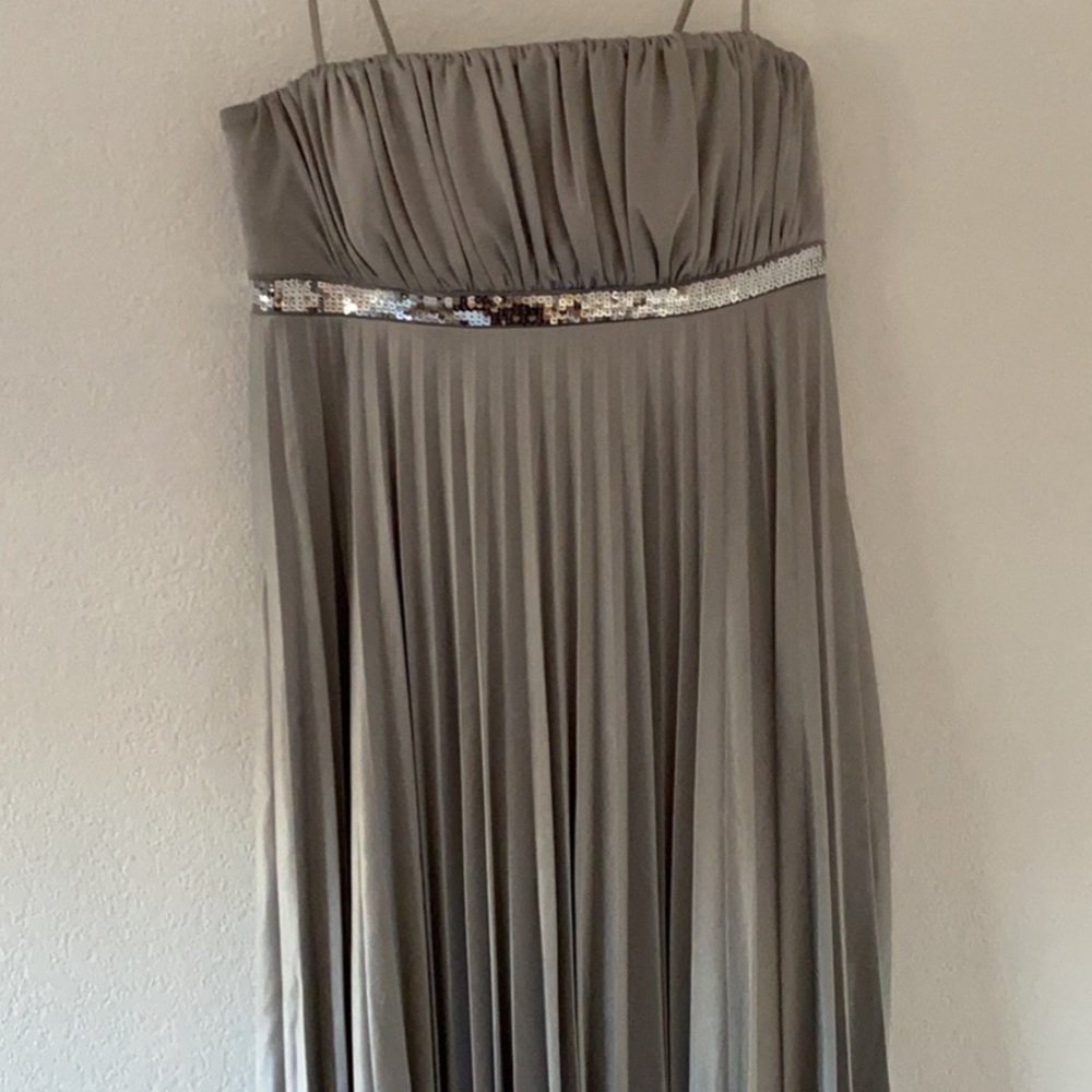 Juniors small silver dress
